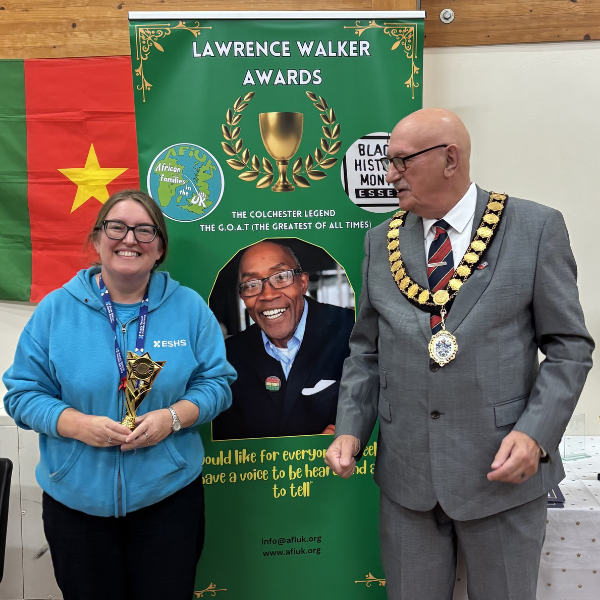 Essex Sexual Health Service Health Promotion Specialist receives 2025 Lawrence Walker Award